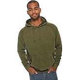 Lane Seven Unisex Vintage Raglan Hooded Sweatshirt L Olive