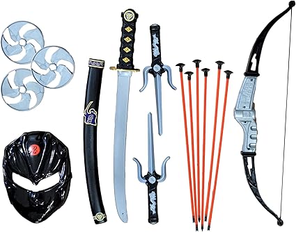 SENSORY4U Toy Ninja Accessories Kit 15 
