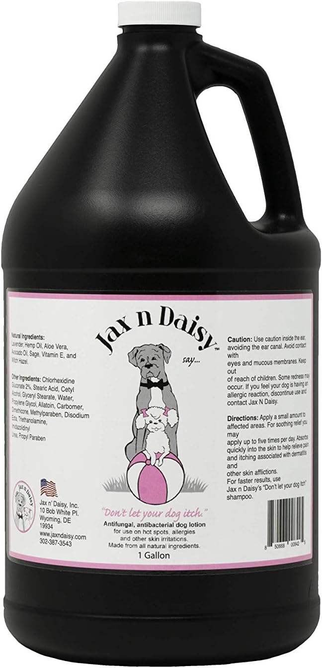 jack and daisy dog lotion