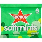Trebor Softmints Peppermint (4 per pack - 179g) - Pack of 2