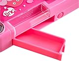 Tinc Mallo Character Pop Out Pencil Case Pink with Pencil, Pen & Ruler view 3