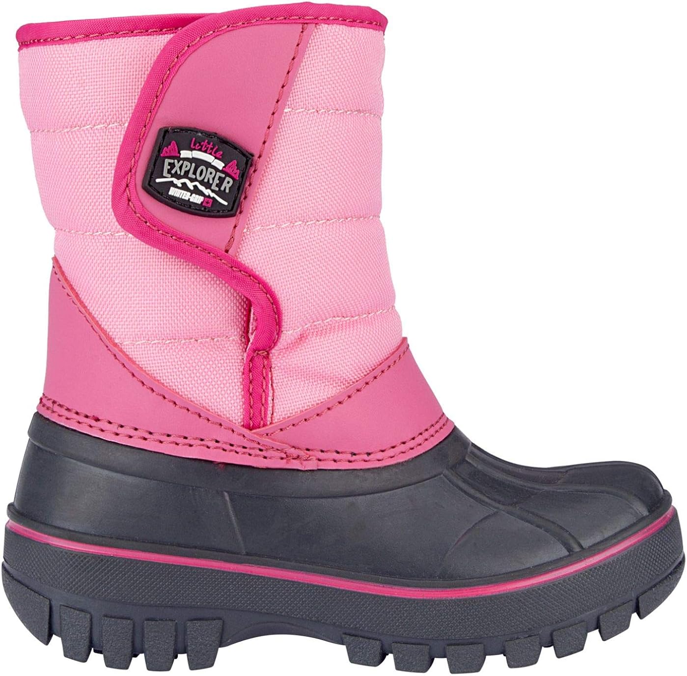 Winter grip Children Snow Boots Jr Mountain Kid Anthracite/Pink/Fuchsia