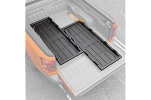 Maxzina Slide-Out Truck Bed Cargo Tray Compatible with 2022-2025 2026 Ford Maverick HDPE Lightweight Sliding Organizer Trolle