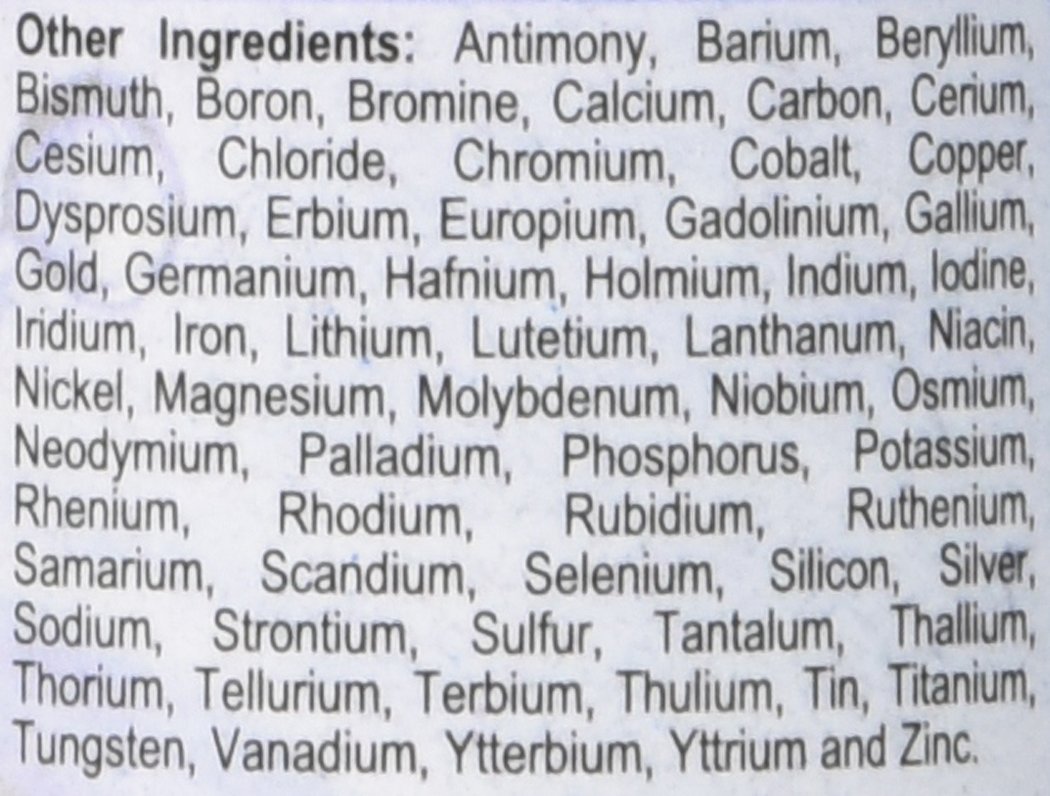 Dr. Berg's Trace Minerals Supplement 100 Plant Derived Electrolyte