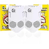 Cleanrth CB006 Advanced Ultrasonic Bat Repelling System (2-Pack) | Indoor or outdoor Multi-pack heavy-duty home, barn &amp; attic protection