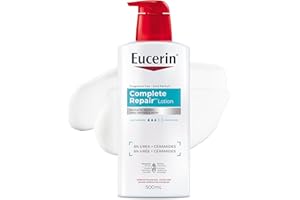 Eucerin Complete Repair Moisturizing Lotion with 5% Urea and Ceramides for Dry Skin, 500 mL