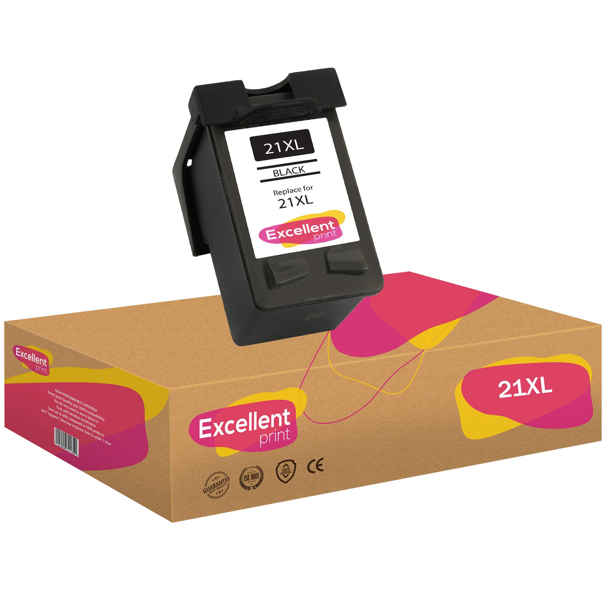 Excellent Print 21XL Compatible Ink Cartridges for HP Officejet 4300 4315 Deskjet 3920 F4180