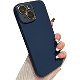 Caseative for iPhone 13 Case, Dark Blue | Solid Color Full Camera Lens Protection