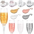 Luster Dust Edible 4 Colors Set, Edible Glitter for Cocktails, Food Grade 4g, Shimmer Dust Edible Glitter for Drinks, Cake Decorating, Baking, Strawberries, Chocolates, Cupcakes, Non-toxic