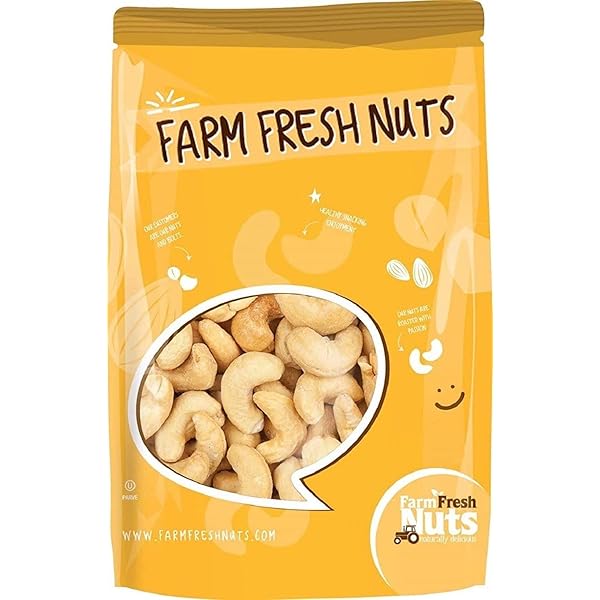 Amazon.com : 100% Pure Whole Cashew Nuts, Kaaju, Cashews Dry