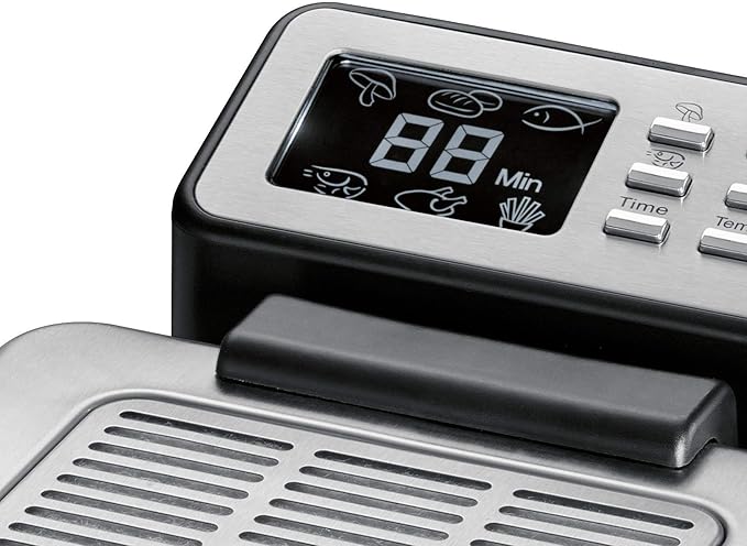 ProfiCook FR 1088 Freidora semiprofesional, display digital ...