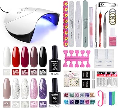 semipermanentes lampara led uv secador