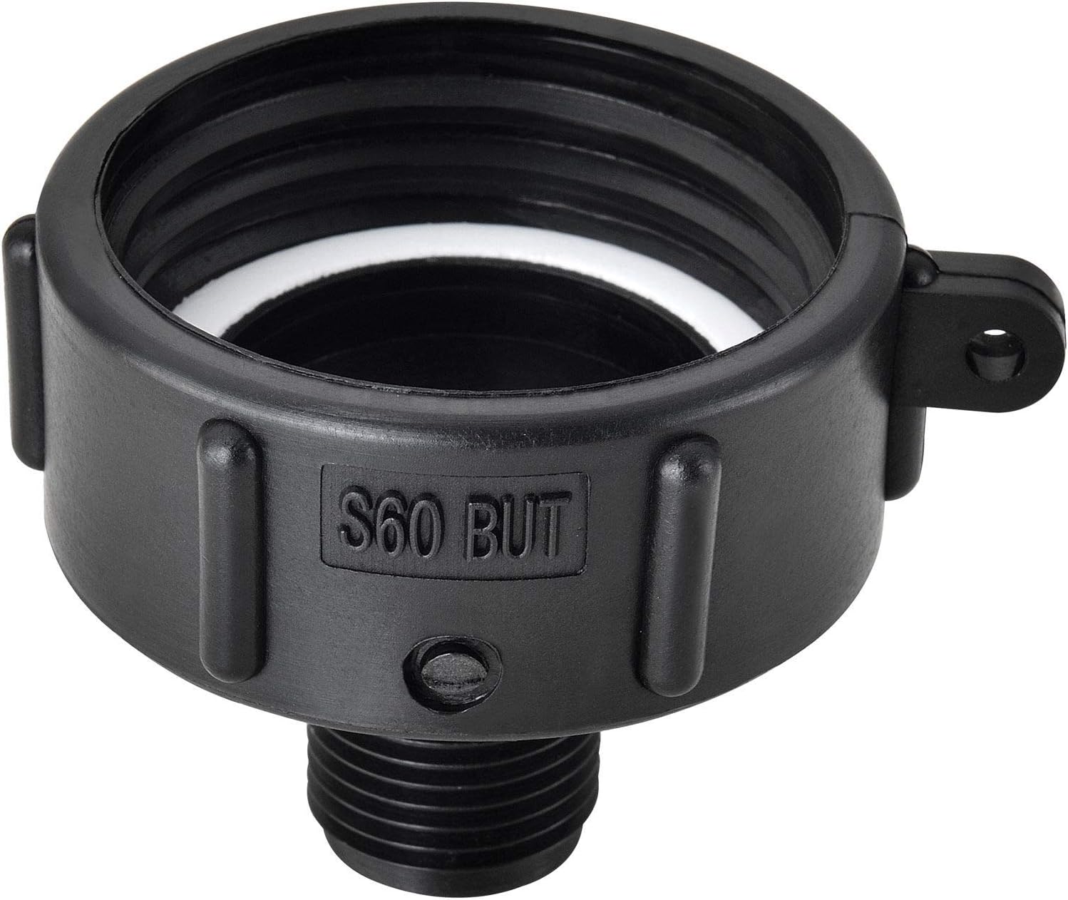 275 330 Gn IBC Tote Tank FOOD GRADE DRAIN ADAPTER 2" COARSE Thread x GARDEN HOSE - - 