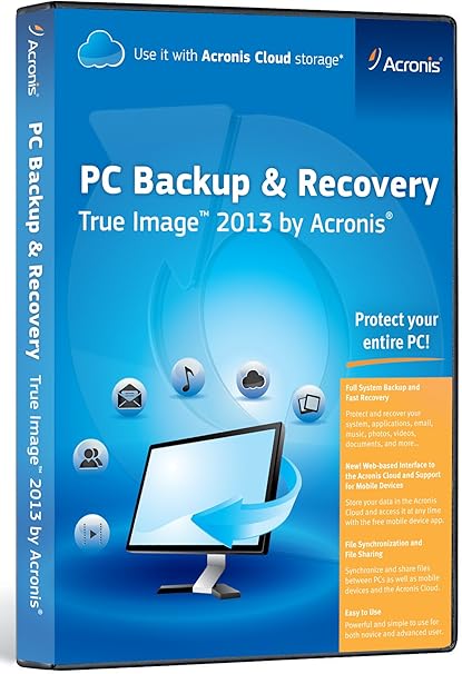 Amazon Com Acronis True Image Backup Recovery 13