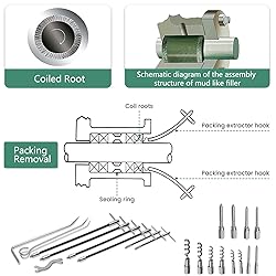 23PCS Packing Extractor Set, Easy Out Screw