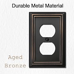OKAWYC Single Duplex Outlet Light Switch Cover