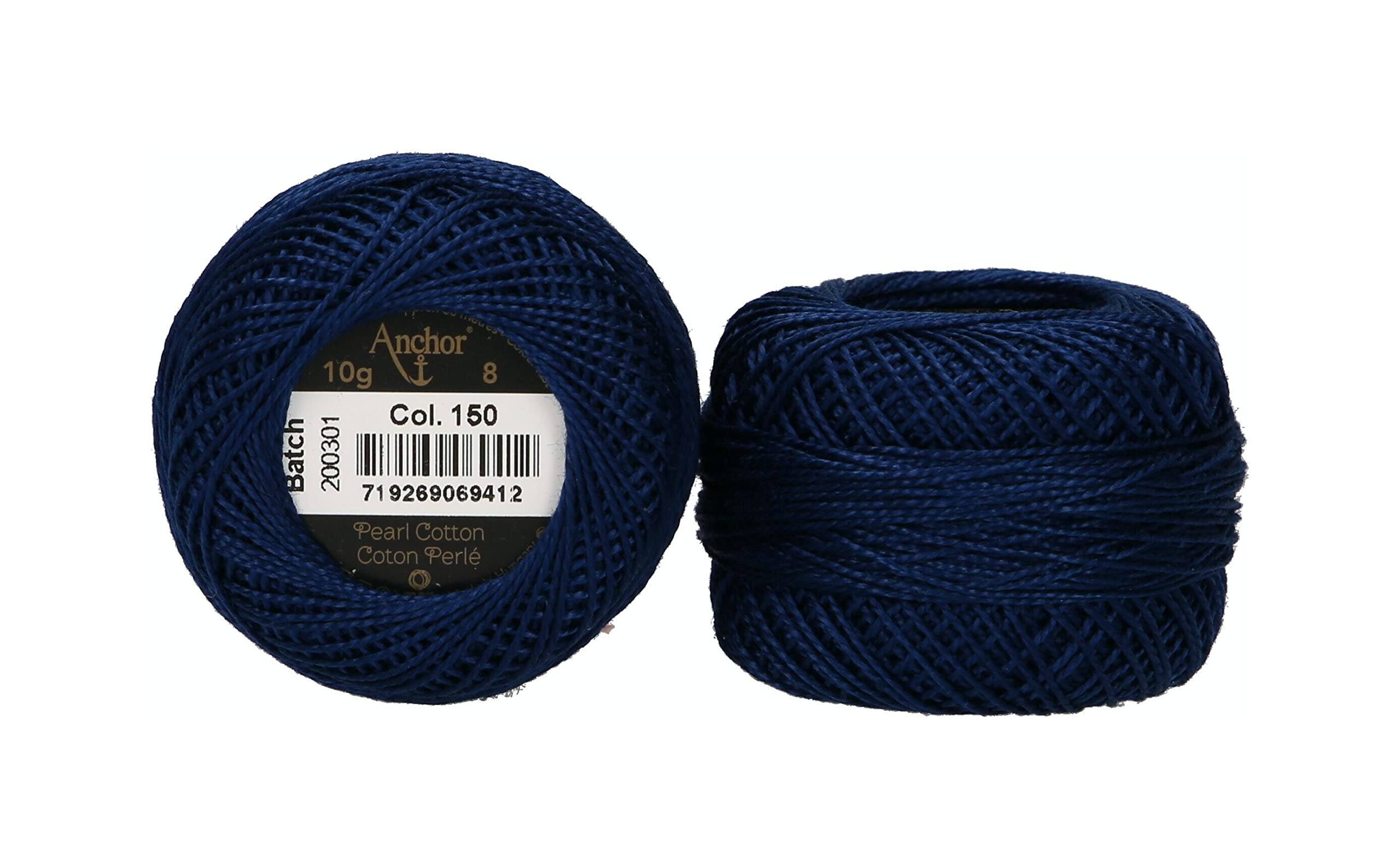 Anchor Pearl Cotton 8-10 g, Colour 150 Dark Midnight Blue — image 1