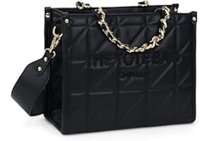 Chinllo Tote Bag for Women Top Handle Stachel Purse and Handbags with Shoulder Strap