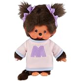Monchhichi - Girl Bi-Coloured Sweater Plush Doll