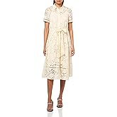 Anne Klein Womens Shirt Tea Dress