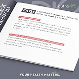 Nutravita Vitamin B Complex 180 Tablets 6 Months High Strength B1-B12 Biotin D3 view 4
