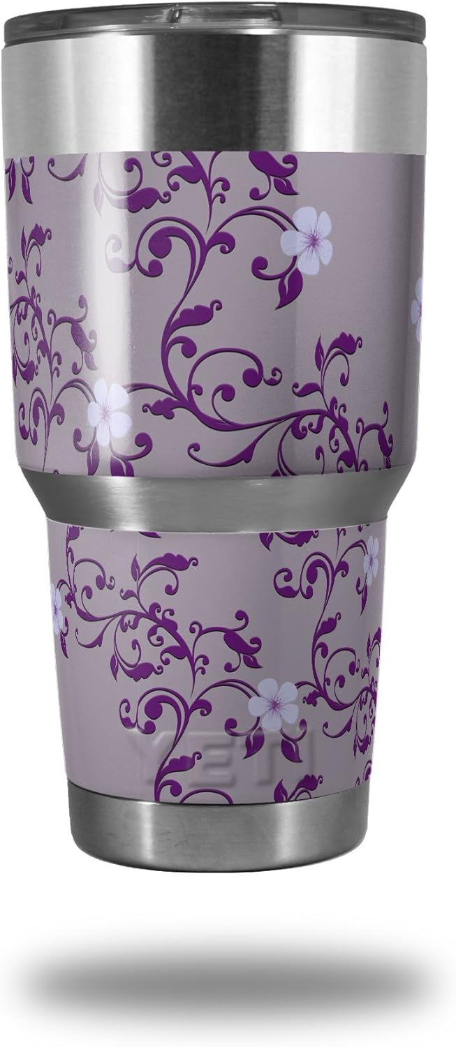 purple yeti tumbler 30 oz