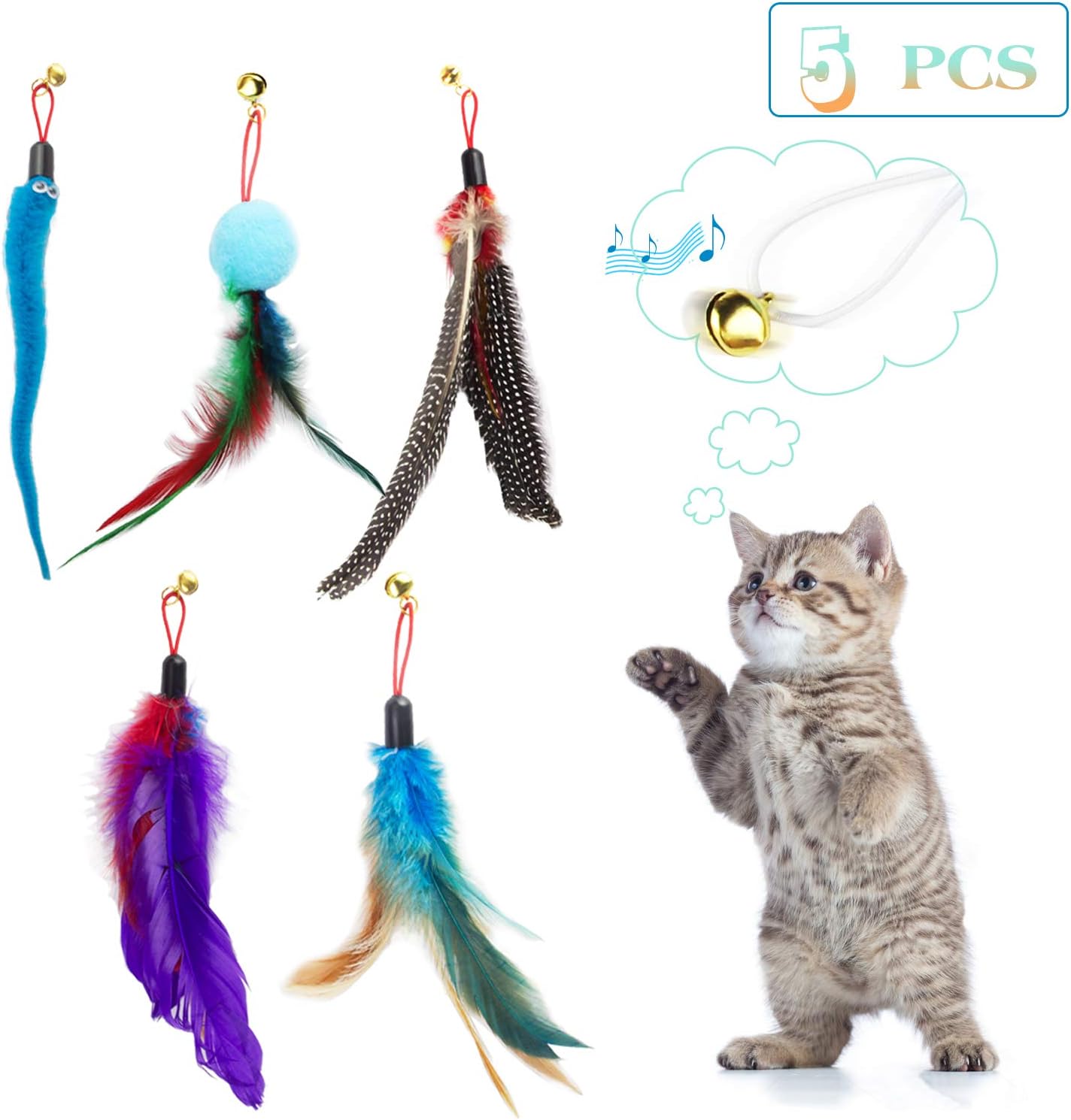 cat feather toys