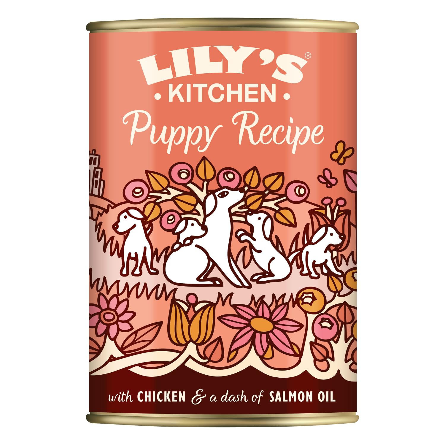 Lily's Kitchen Natural Puppy Wet Dog Food Tins Chicken Grain-Free Recipe 6 x 400g โ image 1