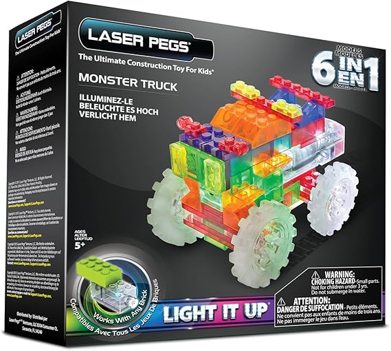 laser pegs monster rally