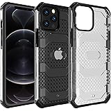 Restoo Compatible with iPhone 12 Pro Max Case,Anti-Slip Hard Armor Shockproof Case with Full Body Rugged Heavy Duty…