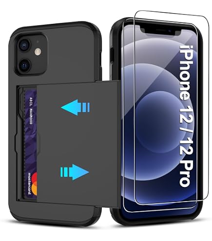 Custodia Nvollnoe Per IPhone 12/12 Pro Con Porta Carte – Antiurto E Sottile - 3
