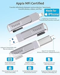 MFi Certified 256GB Flash Drive for iPhone