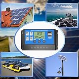 Topcloud 10A Solar Charge Controller 12V/24V PWM LCD Dual USB Port view 7