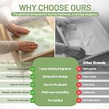 ZYBUX Scented Drawer Liners 4 Sheets 43x58cm Jasmine Fragrance view 5