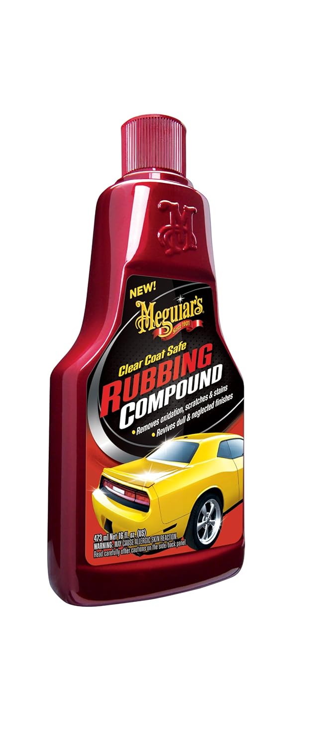 Meguiar's G18016 Clear Coat Safe Rubbing Compound 16 oz. eBay
