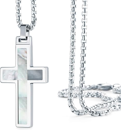 Amazon Co Jp Urban Jewelry 光沢仕上げソリッドタングステンクロスペンダント サージカルステンレススチール 22インチ ネックレスチェーン カーボンファイバーとアメジストシェル素材 6種類のデザインと色から選択 Jewelry Amazon Co Jp Urban Jewelry 光沢仕上げソリッドタングステンクロスペンダント サージカルステンレススチール 22インチ ネックレスチェーン カーボンファイバーとアメジストシェル素材 6種類のデザインと色から選択 Jewelry