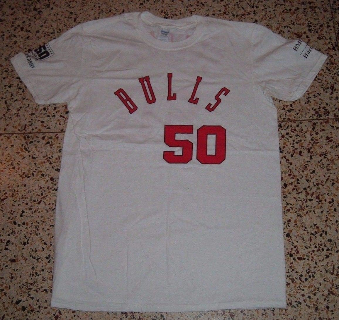 chicago bulls t shirt white