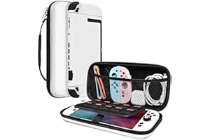 DLseego Storage Carrying Case for Nintendo Switch 2 (2025) Accessories Set, 1 Protective Case, 10 Game Card Slots Cute Protec