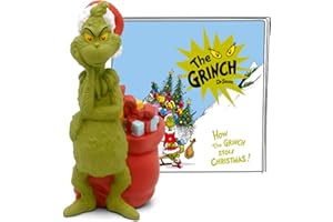 Tonies The Grinch Audio Toy Figurine from How The Grinch Stole Christmas by Dr. Seuss