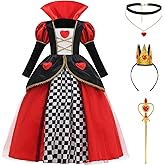 BLOOMIRO Princess Dress Costume for Girls Halloween Dress up with accessories