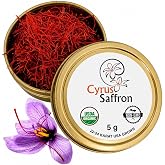 Saffron Threads,100% Stigmas Only (5 Gram Spanish) organically grown