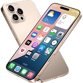 Dummy Fake Phone Model, Looks Like The RealPhone Compatible with Phone16 PM, for Cell Phone Store Display or Send a ToyPhone for Kids(16ProMax,Desert Titanium,The Screen is Printed with Patterns)