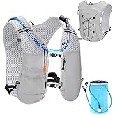 ECOHUB Running Hydration Vest Backpack,Lightweight Breathable Pack with 2L Water Bladder Bag Daypack for Hiking Trail Running Cycling Race Marathon for Women Men