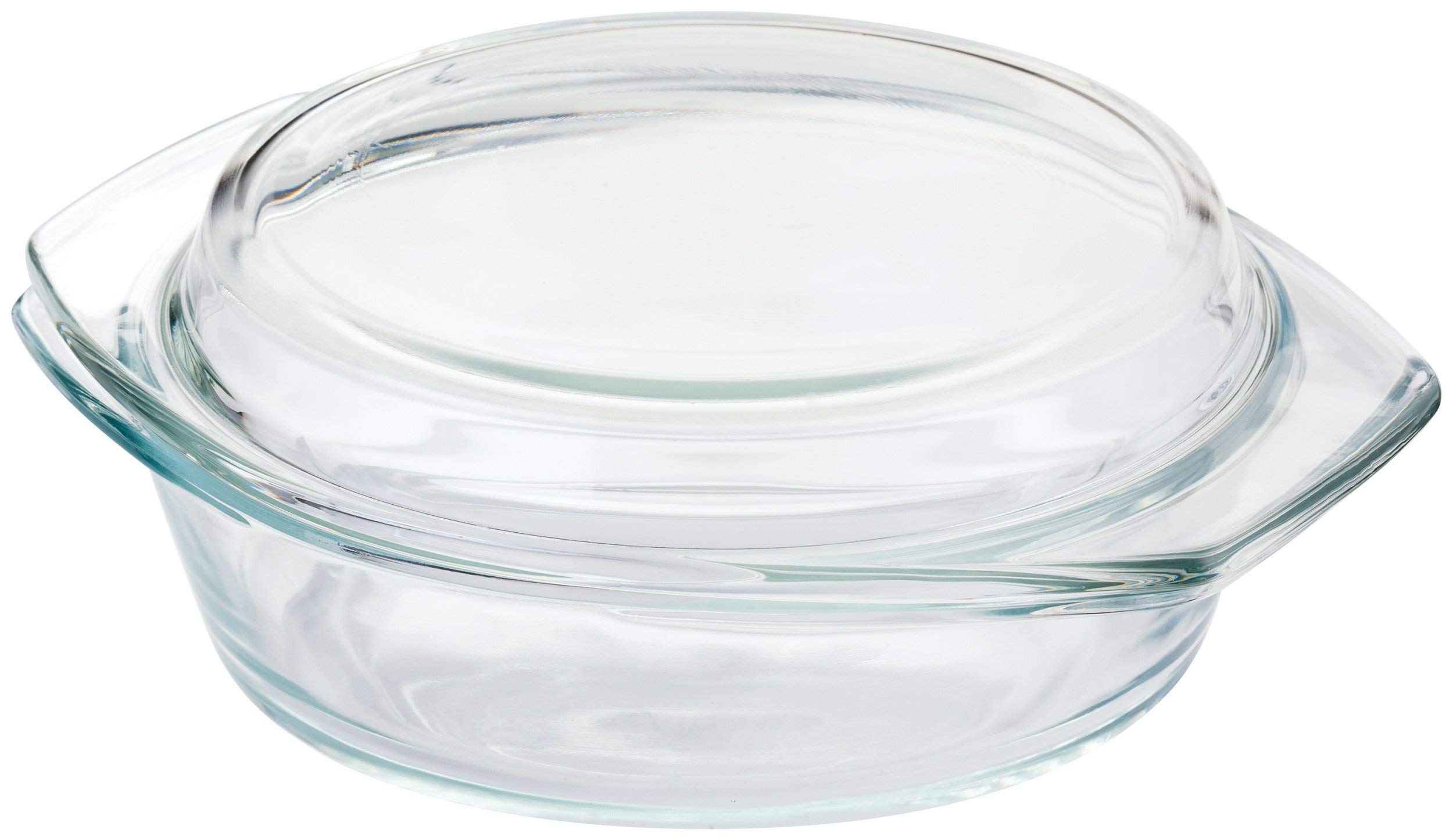 Judge Kitchen Glass Casserole with Lid, Thermal Shock Resistant, 22cm x 18cm x 8cm, Oven Safe, Dishwasher Safe, 1L — image 1
