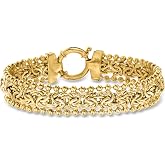 Ross-Simons Byzantine Beaded-Edge Bracelet