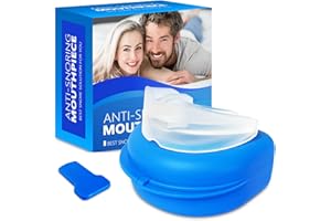 AUOUA LIFE ON MUSIC Anti-Snore Device, Anti-Snoring Mouth Guard, Snoring Solution Mouthpiece for Men and Women-J21