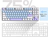 MageGee 75% Mechanical Keyboard Blue Switch, LED Backlit, Compact TKL view 3