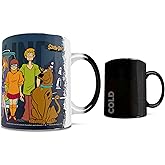 Morphing Mugs Scooby Doo – Scooby Gang Mystery Inc - One 11 oz Color Changing Heat Sensitive Ceramic Mug – Image Revealed When HOT Liquid Is Added! MMUG778