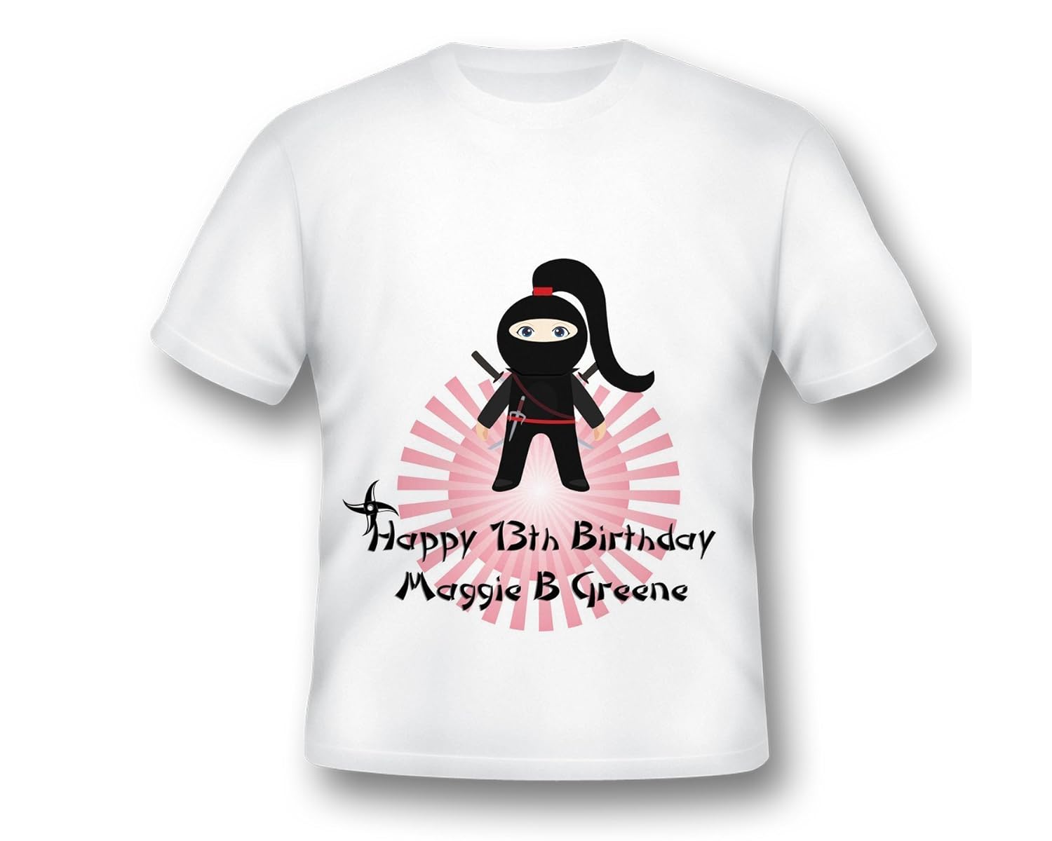 Personalized Girl Ninja Shirt, Ninja Birthday, Girls Karate Shirt, Ninja Birthday Shirt, Ninja Girl Birthday Custom Shirt