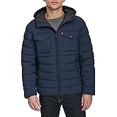 Water Resistant Performance Stretch Hooded Puffer Jacket
